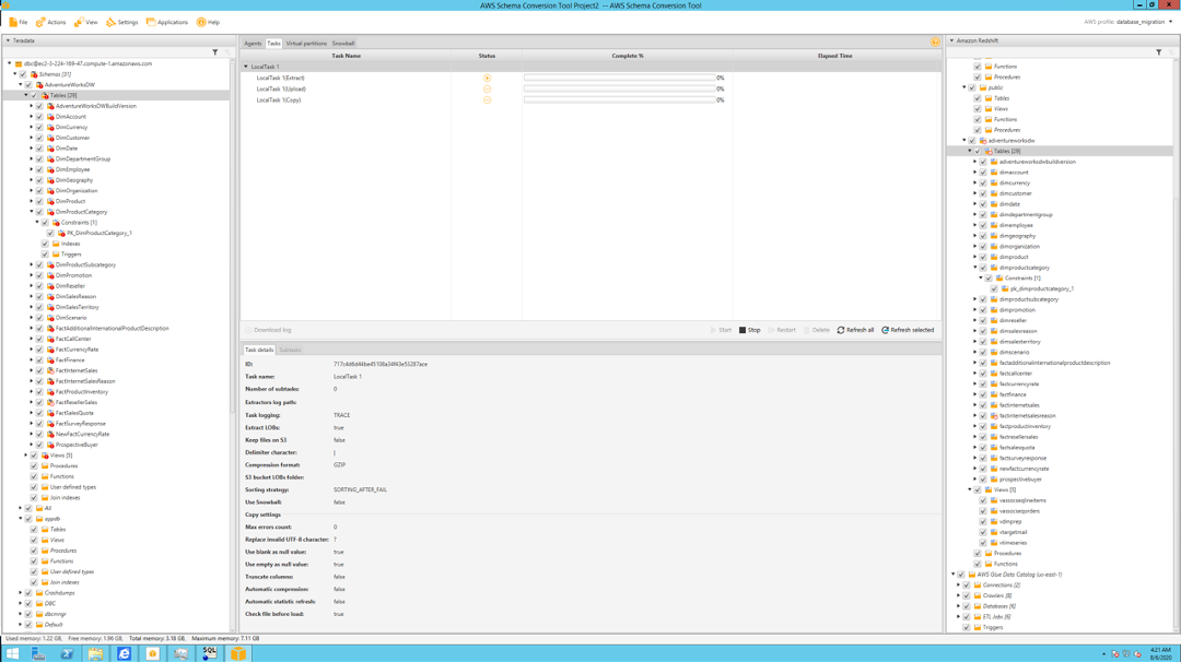 Teradata Migration :: How to Build a Redshift Demo